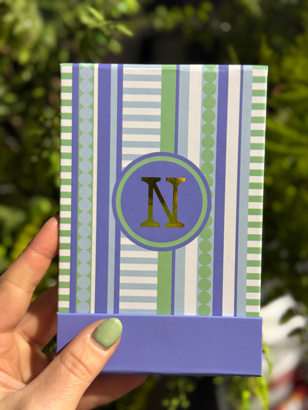 Initial Flip Notepad - Personalized Memo Pad for Notes, Lists & Reminders - Perfect for Office, School & Home Organization