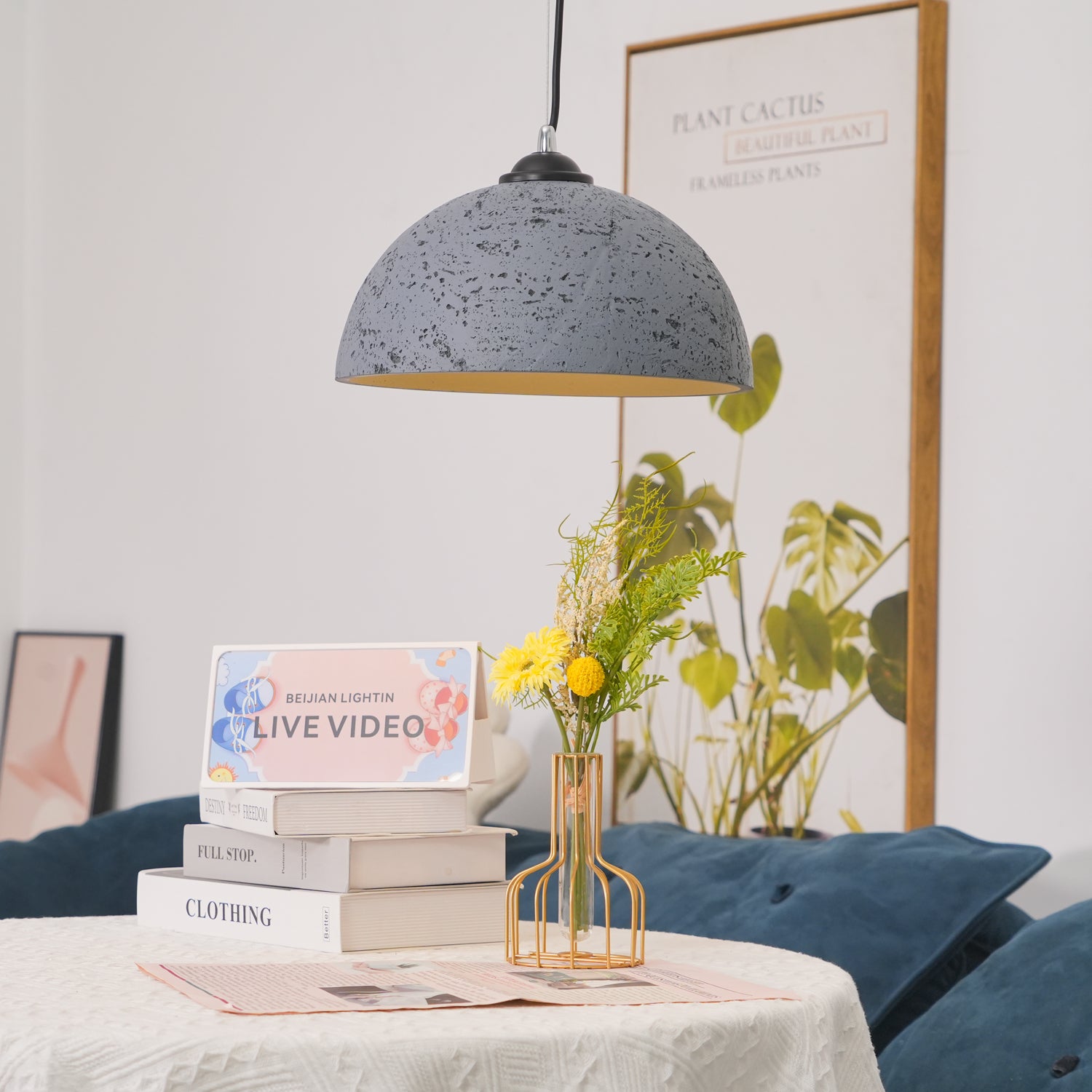 Modern Dome Morphe Pendant Light - Sleek Ceiling Lighting Fixture for Dining Room, Kitchen Island & Bedroom Decor | Energy Efficient LED Hanging Lamp