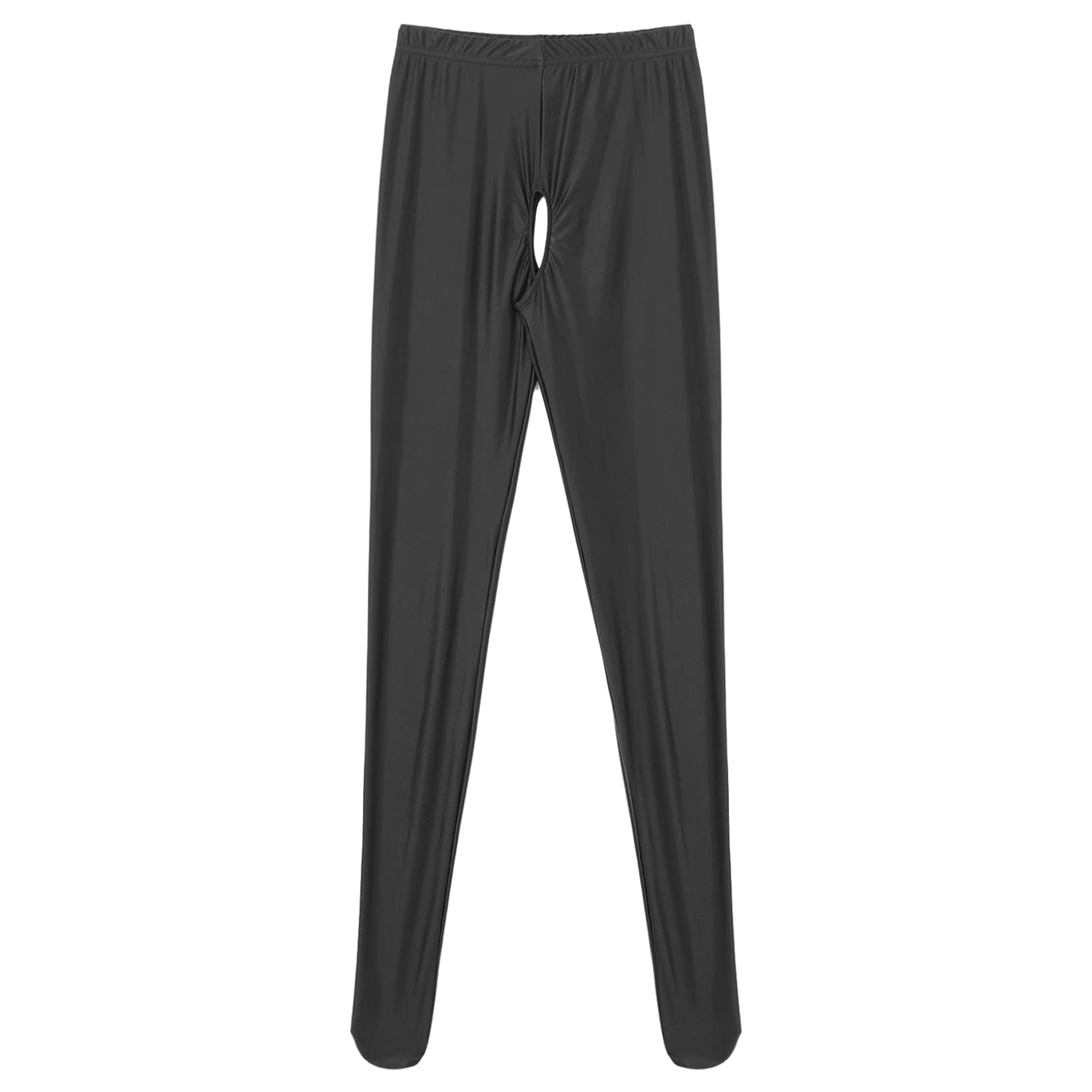 Women's Glossy Opaque Pantyhose - Shiny High Waist Tights & Sexy Stockings - Footed Leggings for Everyday Wear, Office, Date Night & Special Occasions