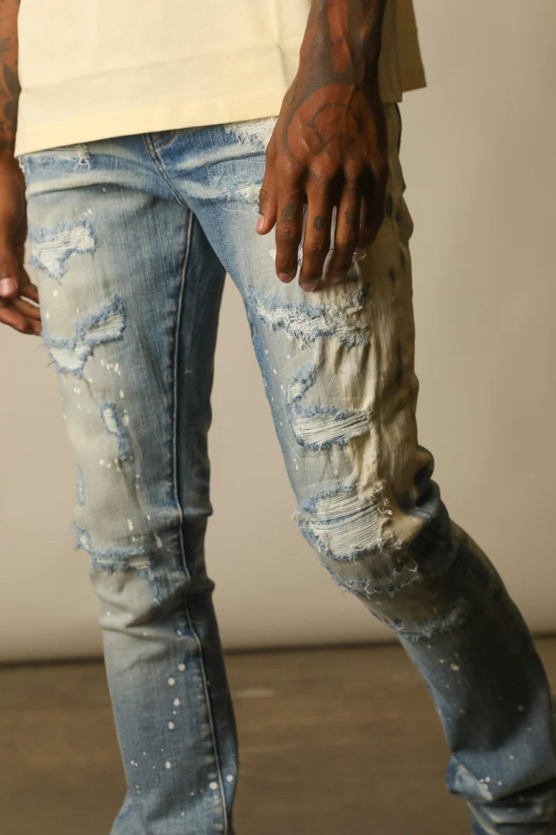 GFTD MARLOW Women's High Waist Skinny Jeans - Stretch Denim Pants for Casual Wear & Night Out