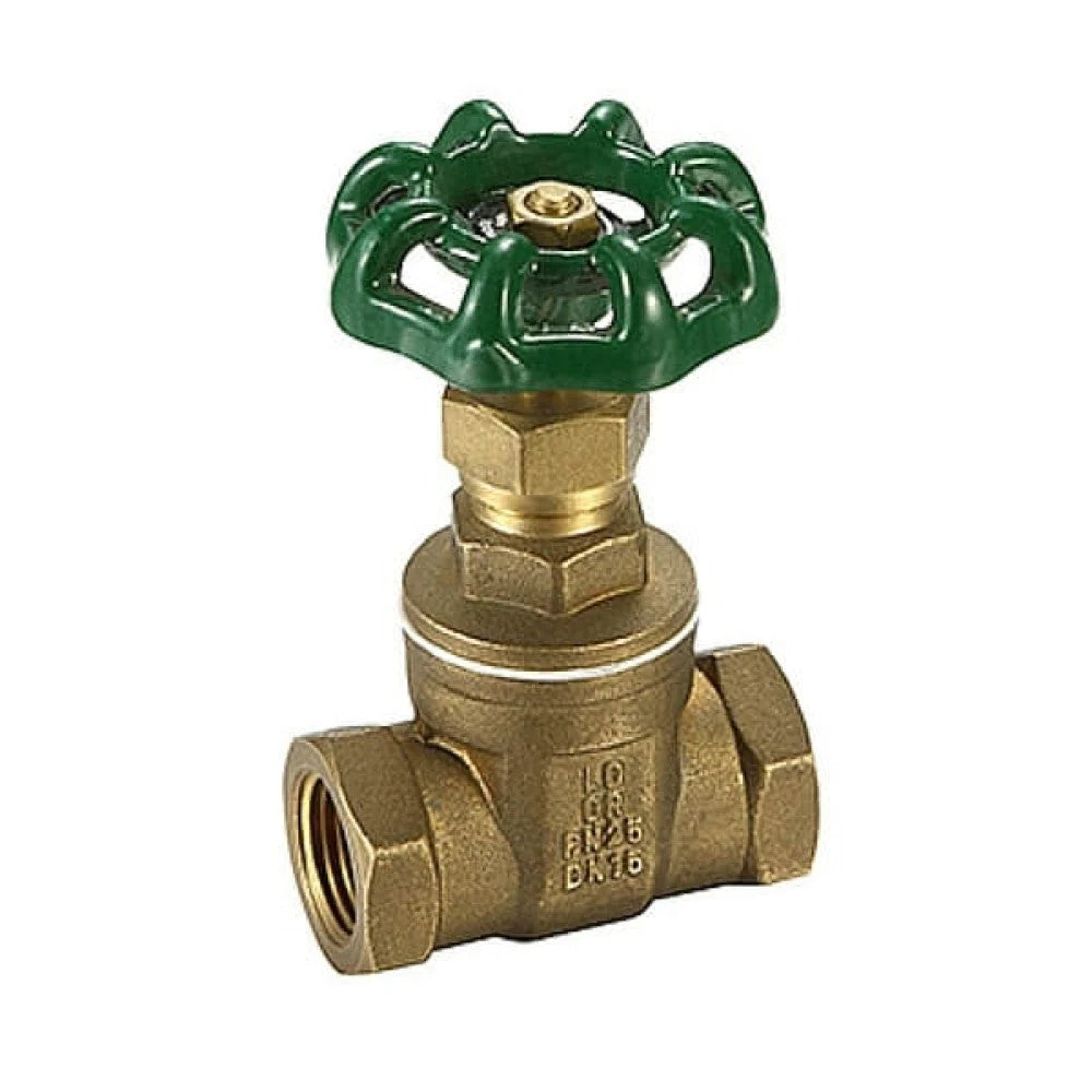 15mm Brass Gate Valve - High-Quality, Leak-Proof, Pressure Tested | Perfect for Plumbing, Irrigation & Water Control Systems
