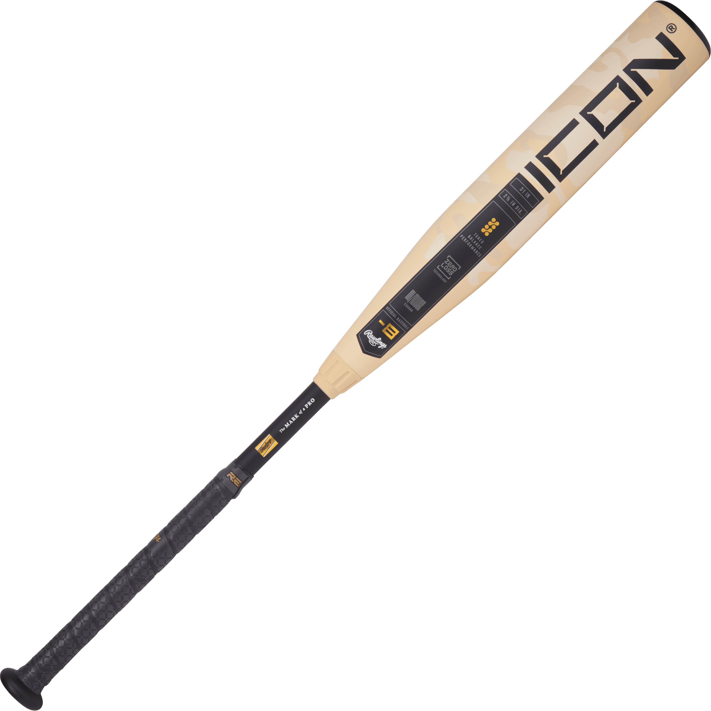 2025 Rawlings Icon 8 USA Baseball Bat - RUS5I8 | Youth & Adult Baseball Equipment for Games & Training