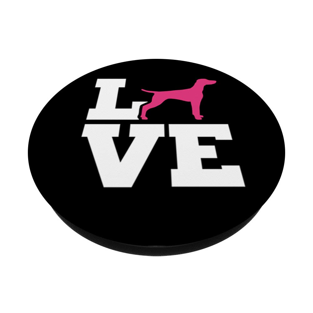 Vizsla Love PopSockets - Expandable Phone Grip & Stand for iPhone, Samsung & Tablets | Perfect for Selfies, Video Calls & Hands-Free Viewing