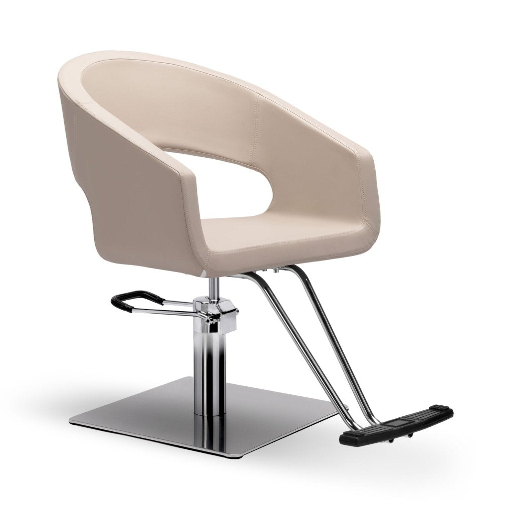 Lanvain® Relax Styling Chair 968 - Adjustable Salon Hairdressing Chair with Hydraulic Lift for Barber Shop, Beauty Salon & Home Use | Professional Styling & Comfortable Seating Solution