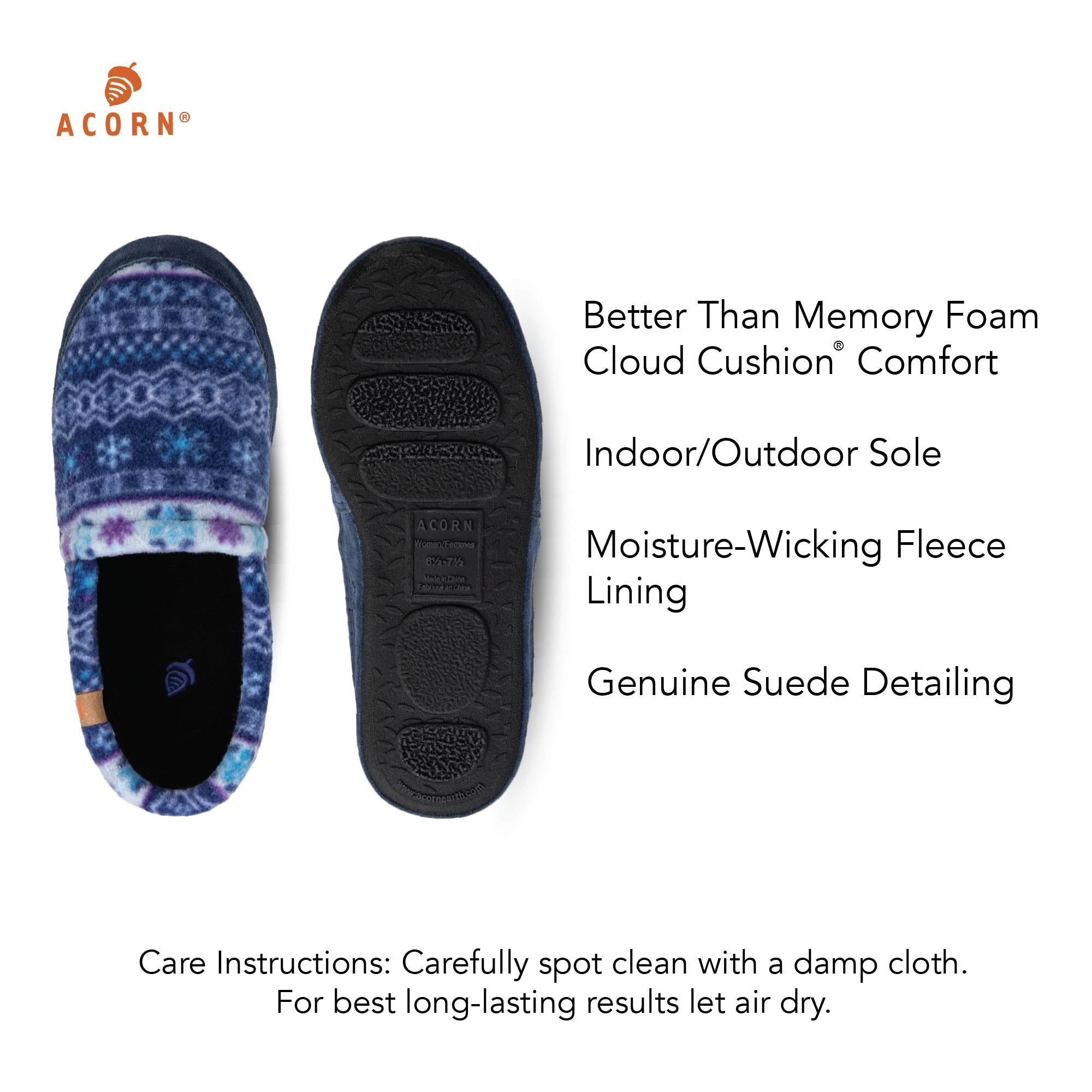 Women's Soft Moc Slippers - Cozy Indoor House Shoes for Women - Perfect for Home, Lounge & Relaxation