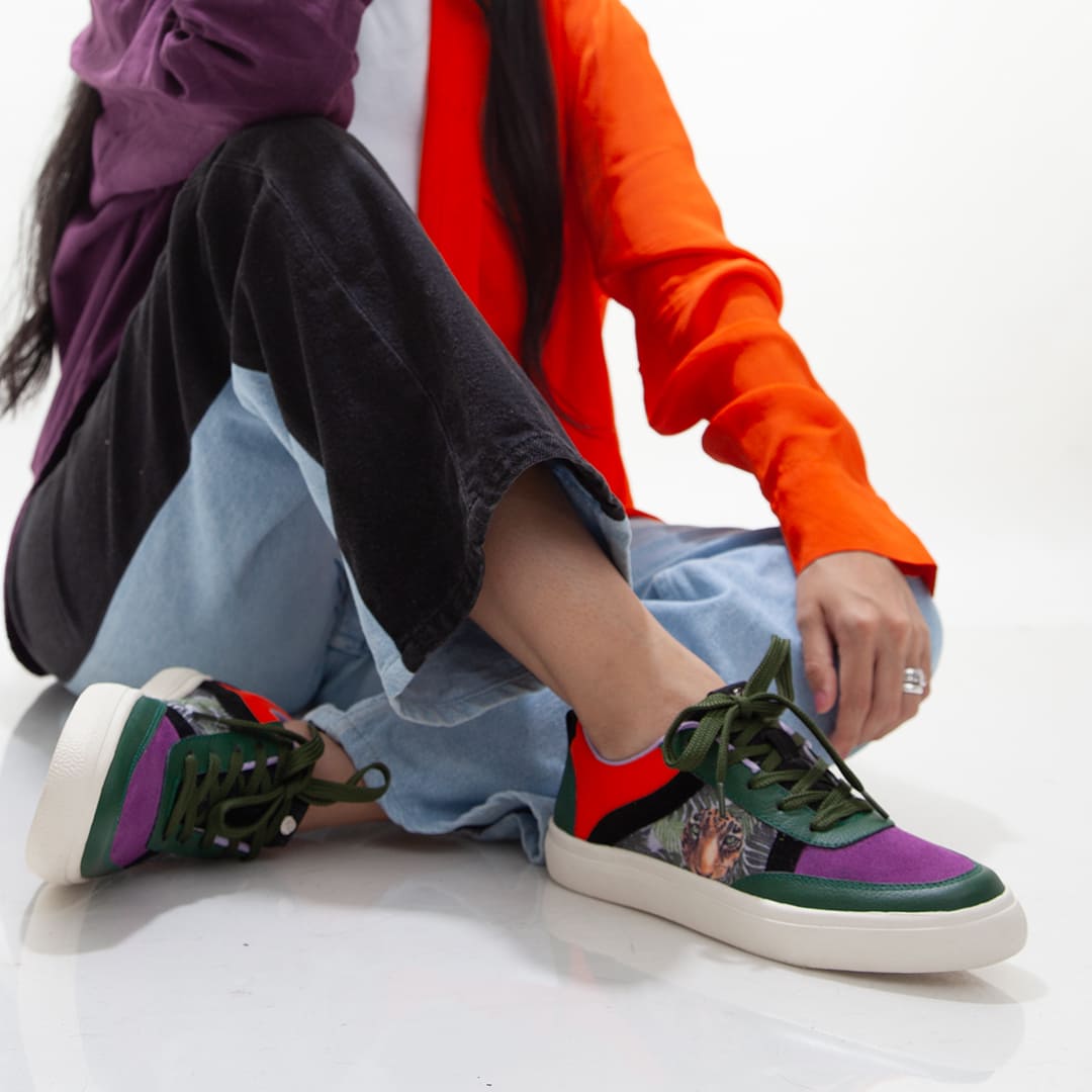 Jaguar Macondas Women's Casual Leather Sneakers - Stylish & Comfortable Shoes for Everyday Wear, Walking & Outfits