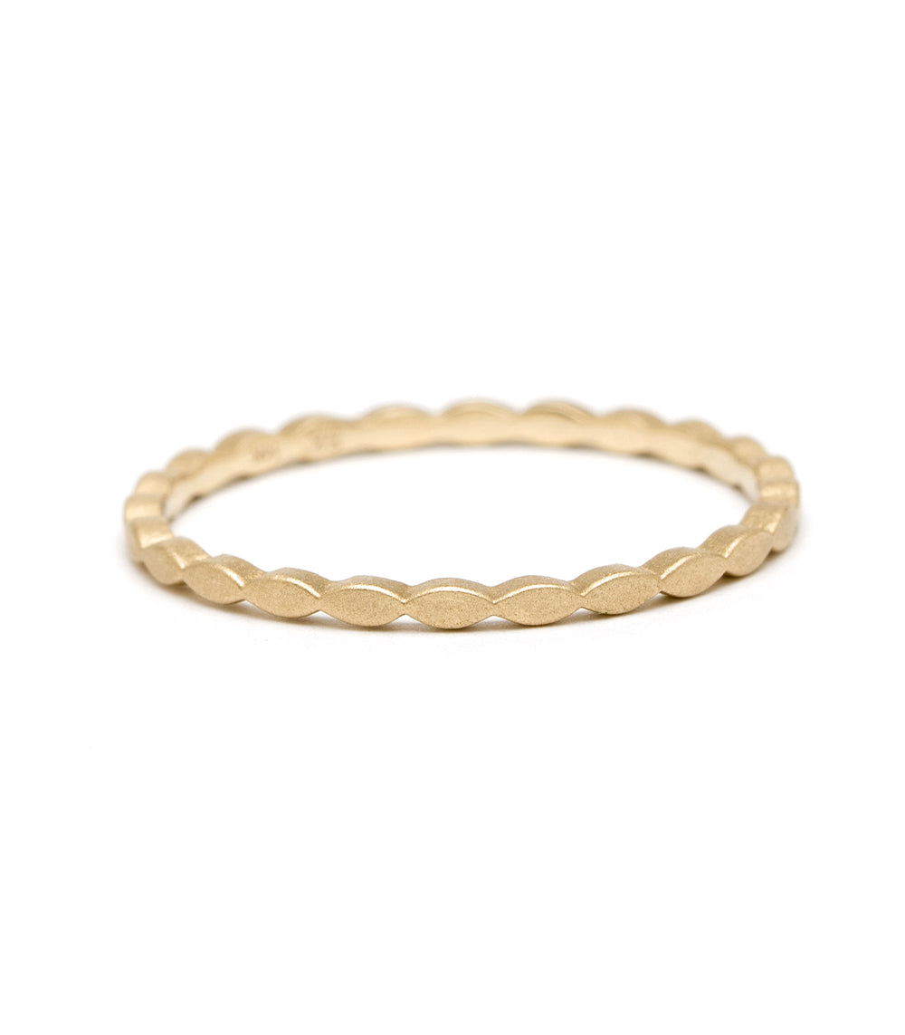 Petite Marquis Eternity Band Ring - 14K Gold or Platinum Wedding Band for Women, Thin Stackable Ring for Anniversary, Engagement, or Everyday Wear | Perfect for Bridal Jewelry, Gift Giving & Special Occasions