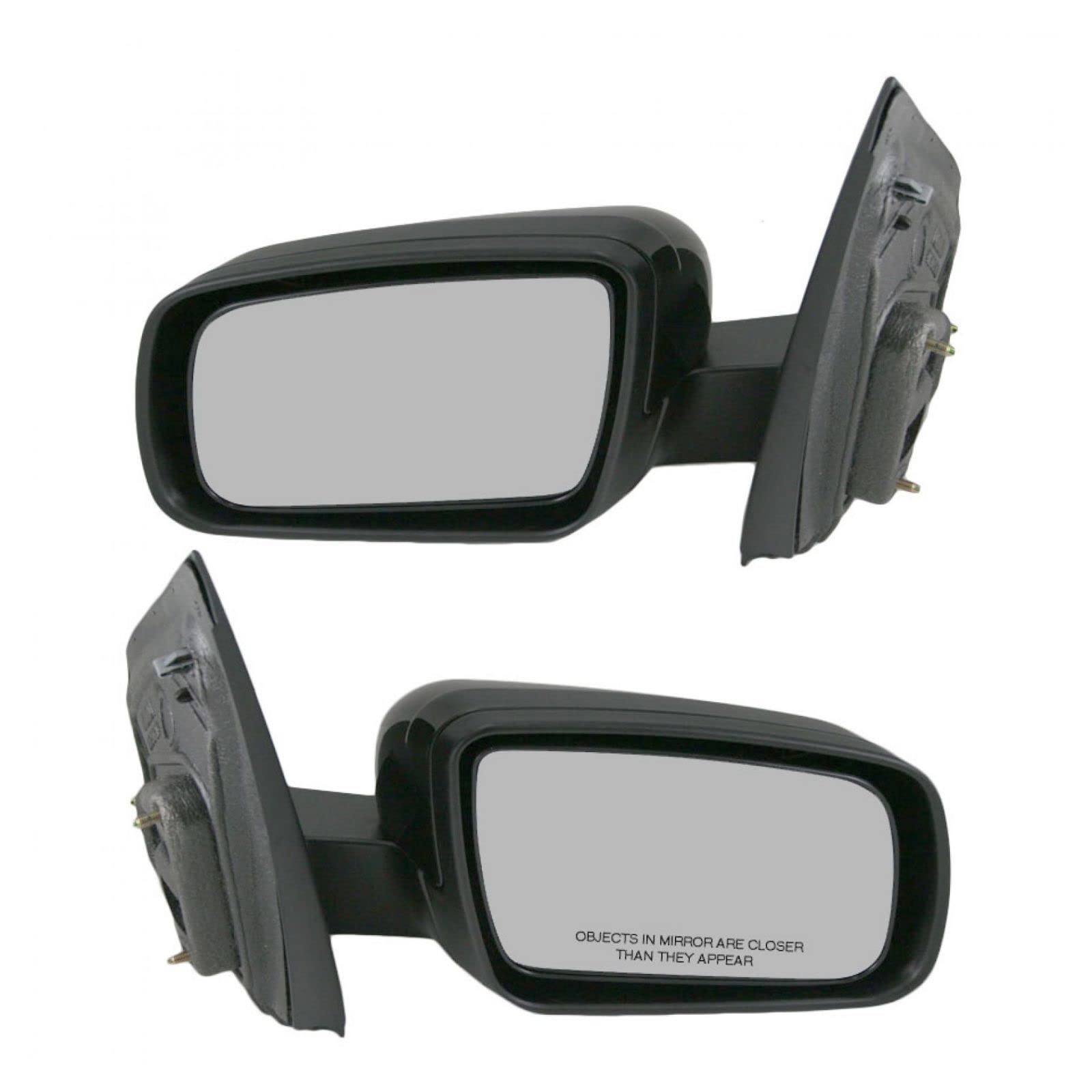 Folding Power Side View Mirrors Left & Right Pair Set for 2005-2007 Ford Freestyle - Easy Installation & Adjustable for Enhanced Safety & Visibility - Perfect for Highway Driving & Parking Assistance