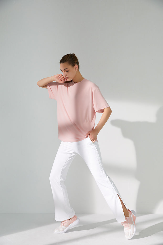 Stylish Silver Boxy T-Shirt for Women | Trendy Oversized Casual Tee | Perfect for Streetwear, Lounge & Everyday Outfits