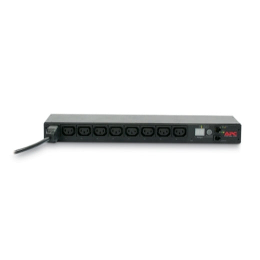 APC AP7921 Switched Rack PDU - 8 Outlets (8x C13), 1U, 16A, 208/230V - Ideal for Server Racks, Data Centers & Network Equipment Power Distribution