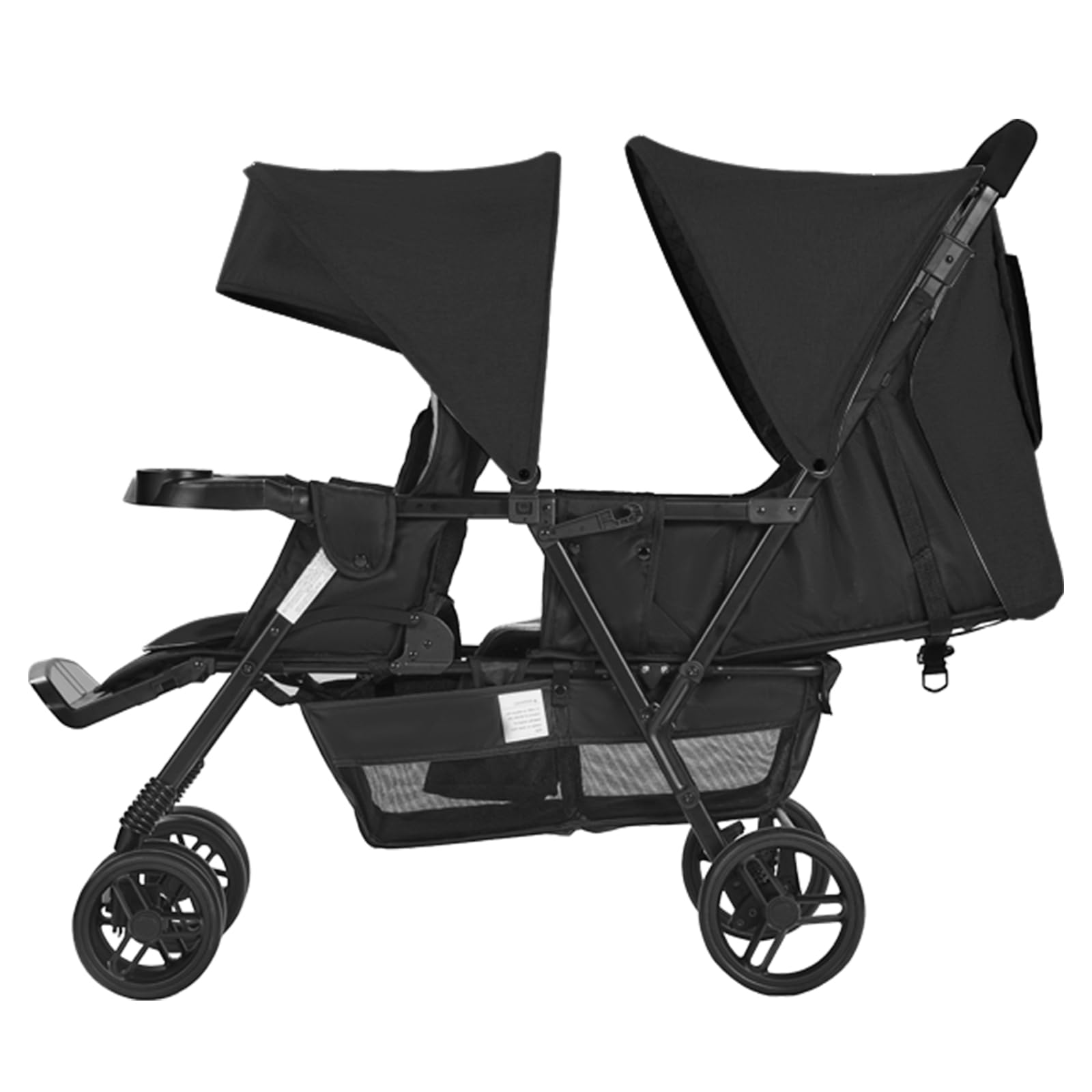 VEVOR Double Stroller for Toddlers - Lightweight Side by Side Baby Stroller with Canopy, Adjustable Seats & Storage Basket - Perfect for Twins, Siblings or Daycare Use at Parks, Malls & Travel