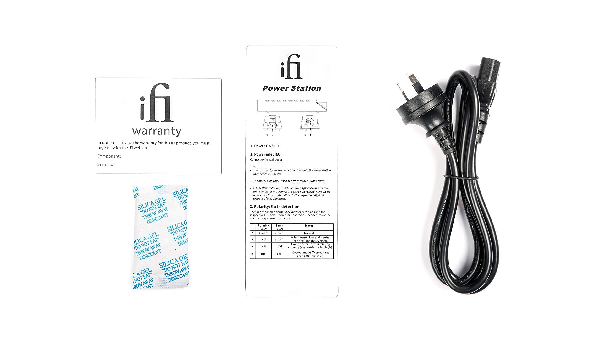 iFi Power Station & AC iPurifier Bundle - Active Power Conditioner with Surge Protection for Home Audio/Video Systems | Eliminates Electrical Noise | Perfect for Hi-Fi, Gaming & Home Theater Setups