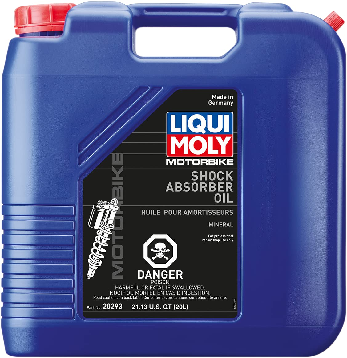 Liqui Moly Shock Absorber Oil 20L - High Performance Hydraulic Fluid for Heavy Machinery, Construction Equipment & Industrial Applications
