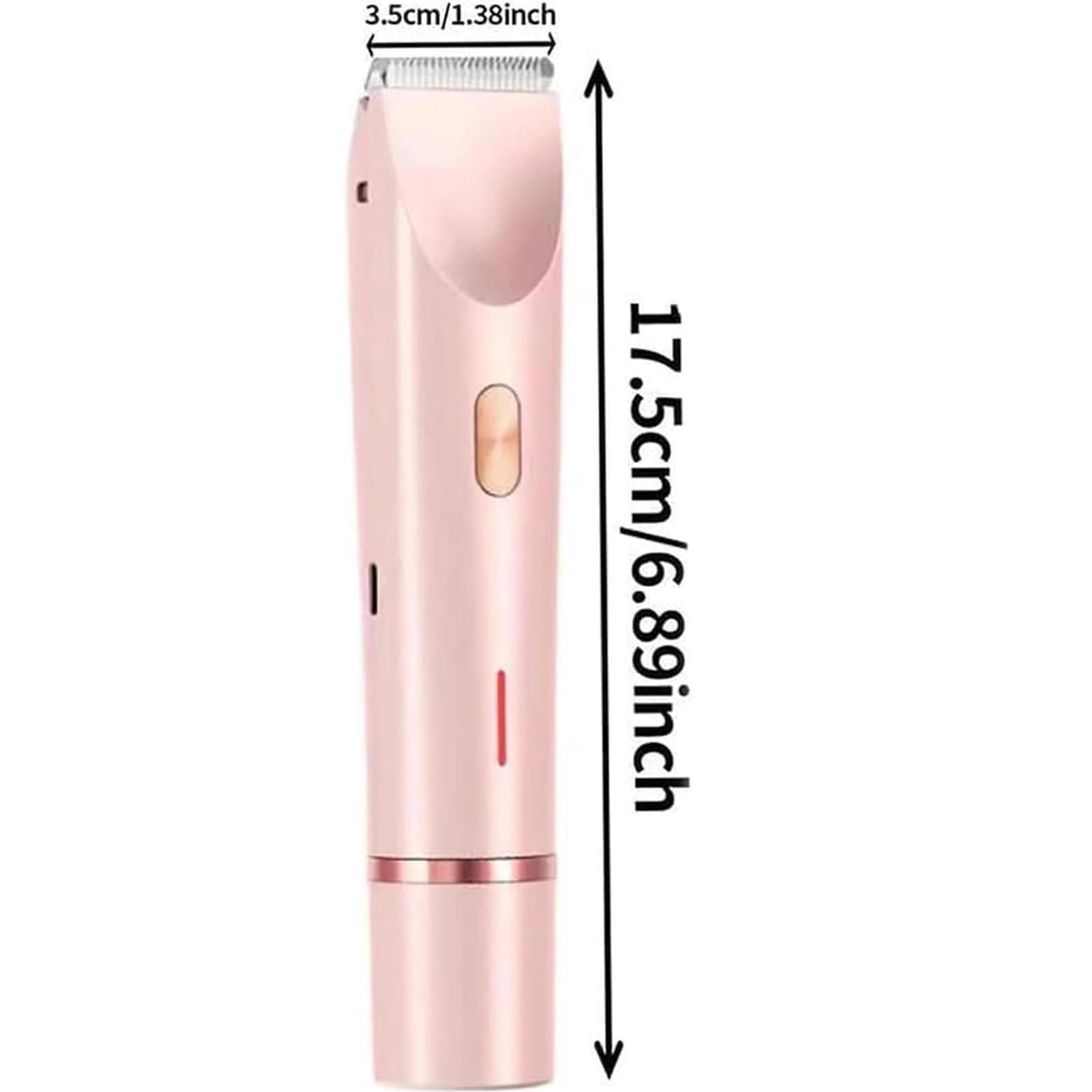 Whimsyard 2-in-1 Electric Shaver & Trimmer for Women - Painless Hair Removal, Cordless Rechargeable Lady Shaver, Waterproof Bikini & Body Hair Trimmer (Blue) | Perfect for Travel, Gym & Sensitive Skin Care