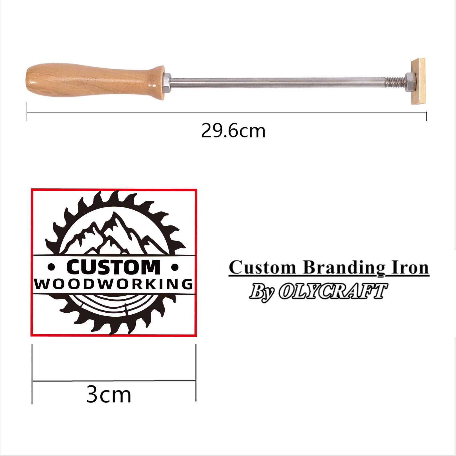 Custom Wood Branding Iron 1.2