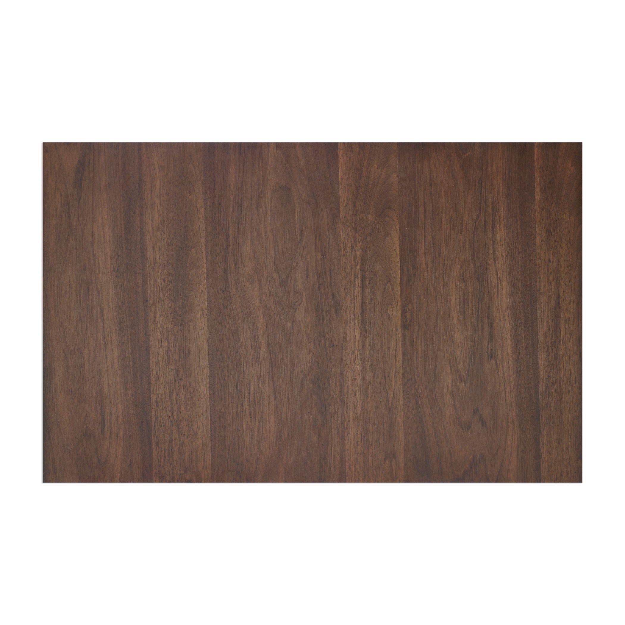 Bexley Walnut Side Table - Dark Brown Wood Nightstand for Bedroom, Living Room & Office - Small End Table with Sturdy Construction & Elegant Design