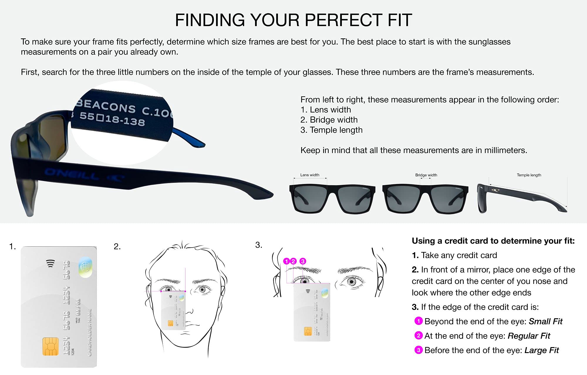 O'NEILL Chagos 2.0 Polarized Square Sunglasses for Men & Women - 55mm UV Protection - Perfect for Beach, Driving & Outdoor Activities