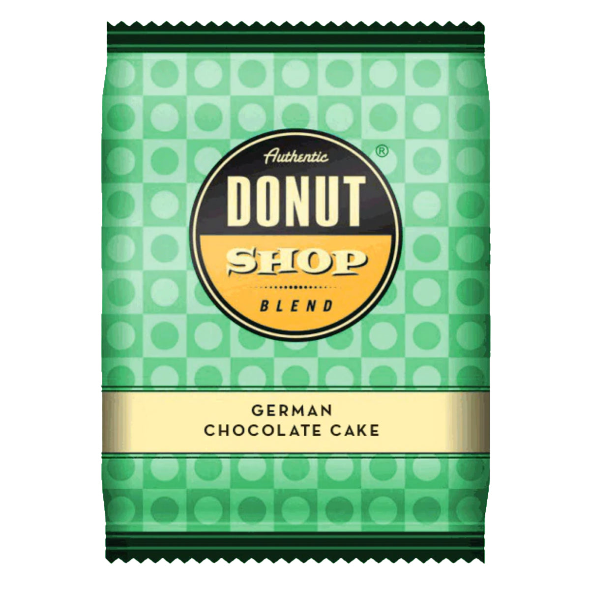 Authentic Donut Shop German Chocolate Cake Coffee Pods - 24 Count (2.5 oz Each) | Single-Serve Coffee for Keurig Brewers | Perfect for Breakfast, Office & Home Use