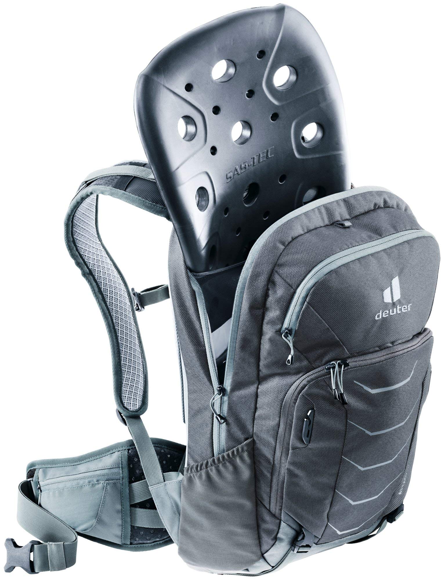 Deuter Attack 16 Bike Backpack with Protector & Streamer 2.0 Hydration System - Perfect for Cycling, Hiking & Outdoor Adventures