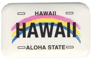 Hawaii-Themed Metal Magnet for Refrigerator - Perfect for Home Decor, Office, and Travel Souvenirs