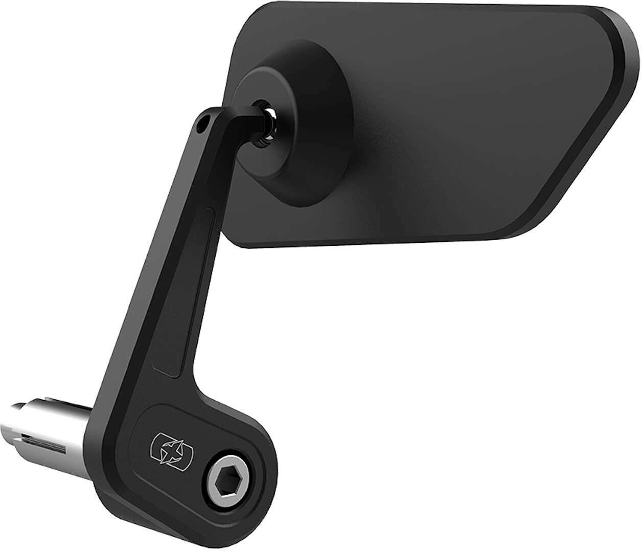 Oxford Products Bar End Mirror - Universal Bike Handlebar Mirror for Road & Mountain Bikes - Wide View Rearview Safety Cycling Accessory (Great for Commuting, Touring & Off-Road Adventures)