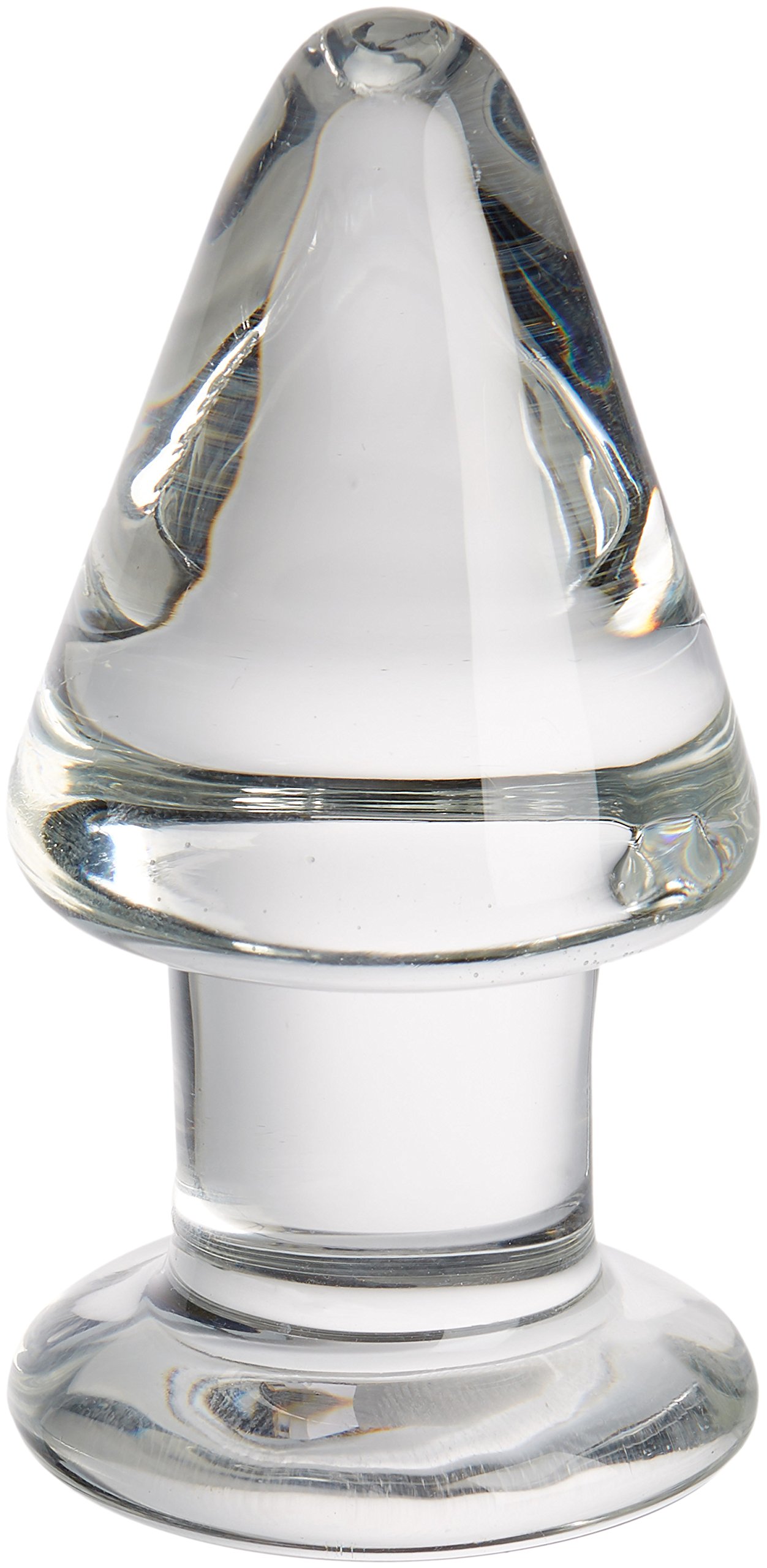 Premium Sensual Glass Dildo & Prostate Massager - 9cm Clear PleasureBox Sex Toy for Couples Play, Solo Exploration & BDSM Adventures