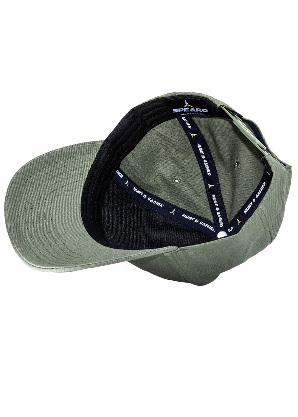 Spearo Snapback Cap with Raised Flopper Design - Adjustable Flat Bill Hat for Fishing, Hunting & Outdoor Adventures - Perfect for Anglers and Outdoor Enthusiasts