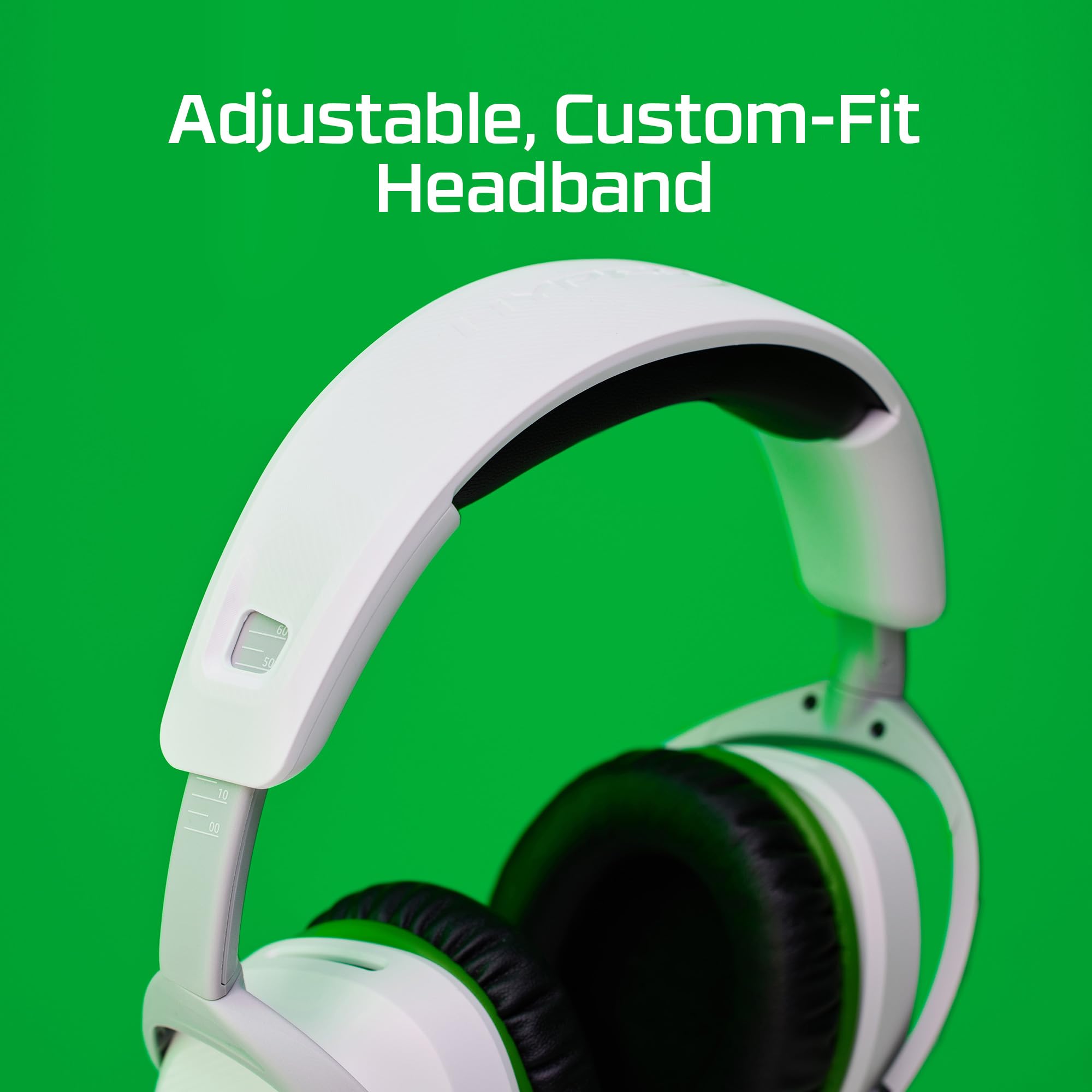 HyperX CloudX Stinger 2 Gaming Headset with Noise Cancelling Mic, Swivel-to-Mute, Soft Leatherette Ear Cushions - Wired Over-Ear Headphones for Xbox, PC, PS4 (Renewed, White) - Perfect for Competitive Gaming & Online Chat