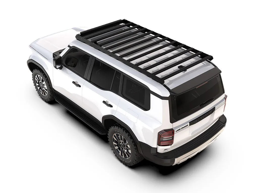 2024+ Toyota Land Cruiser 250 Front Runner Slimsport Roof Rack Kit with Light Bar Mount | Heavy Duty Off-Road Cargo Carrier for Camping & Overlanding Adventures