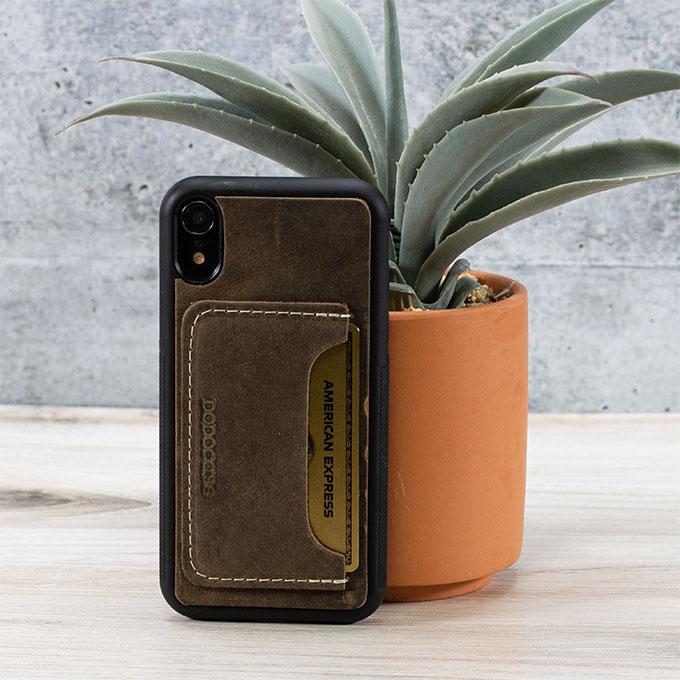 Shockproof iPhone Card Case - Slim Wallet Phone Cover for iPhone 6/7/8/Plus/X/XS/XR/11/12/13 - Perfect for Travel, Gym & Everyday Use