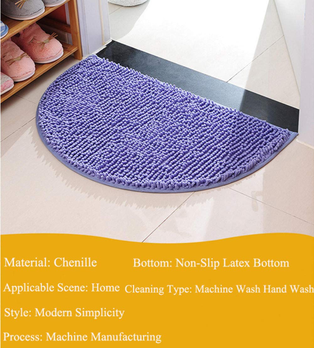 Fluffy Soft Carpet 40x60cm - Non-Slip Bathroom Rug, Dirt Barrier Floor Mat for Bathroom, Bedroom, Living Room - Red 60x90cm - Perfect for Bathing Room, Door Entrance & Home Decor