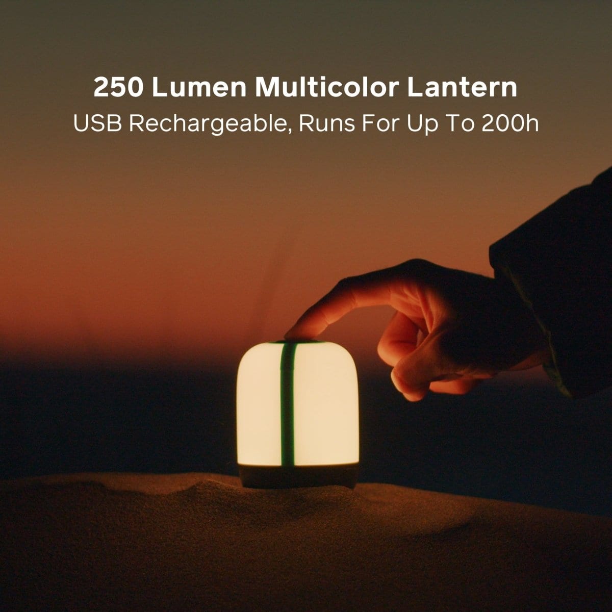 Alpenglow 250 - High-Performance LED Camping Lantern for Outdoor Adventures, Hiking, and Emergency Preparedness