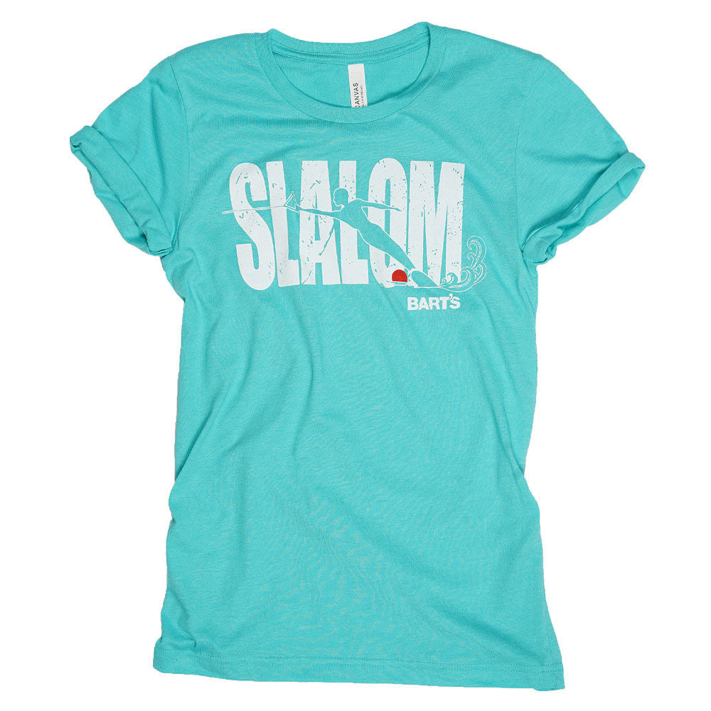 Bart's Slalom Women's T-Shirt - Comfortable Casual Tee for Outdoor Activities & Summer Fashion