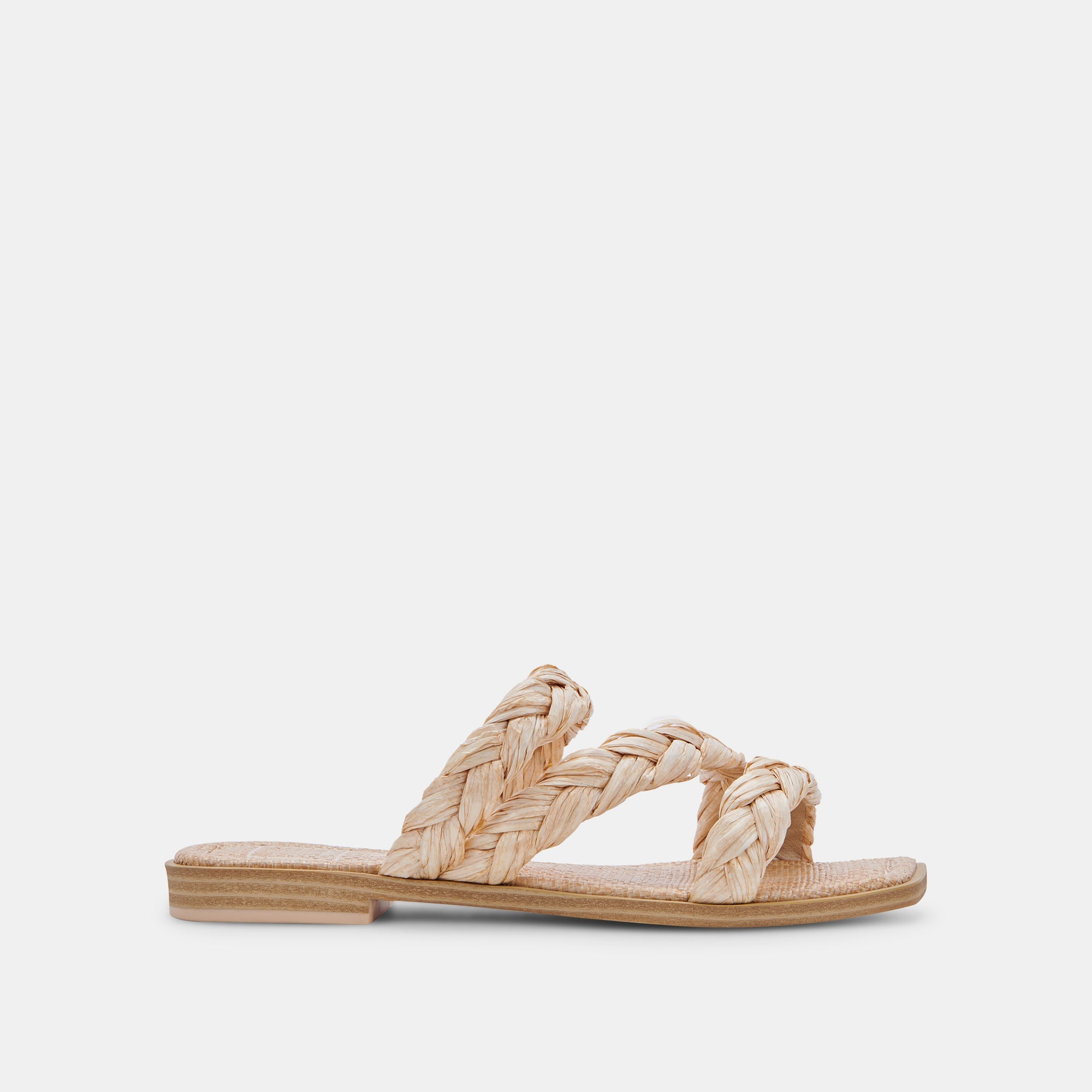 IMAN SANDALS Women's Lightweight Natural Raffia Sandals - Comfortable Summer Beach Walking Shoes for Vacation & Outdoor Activities