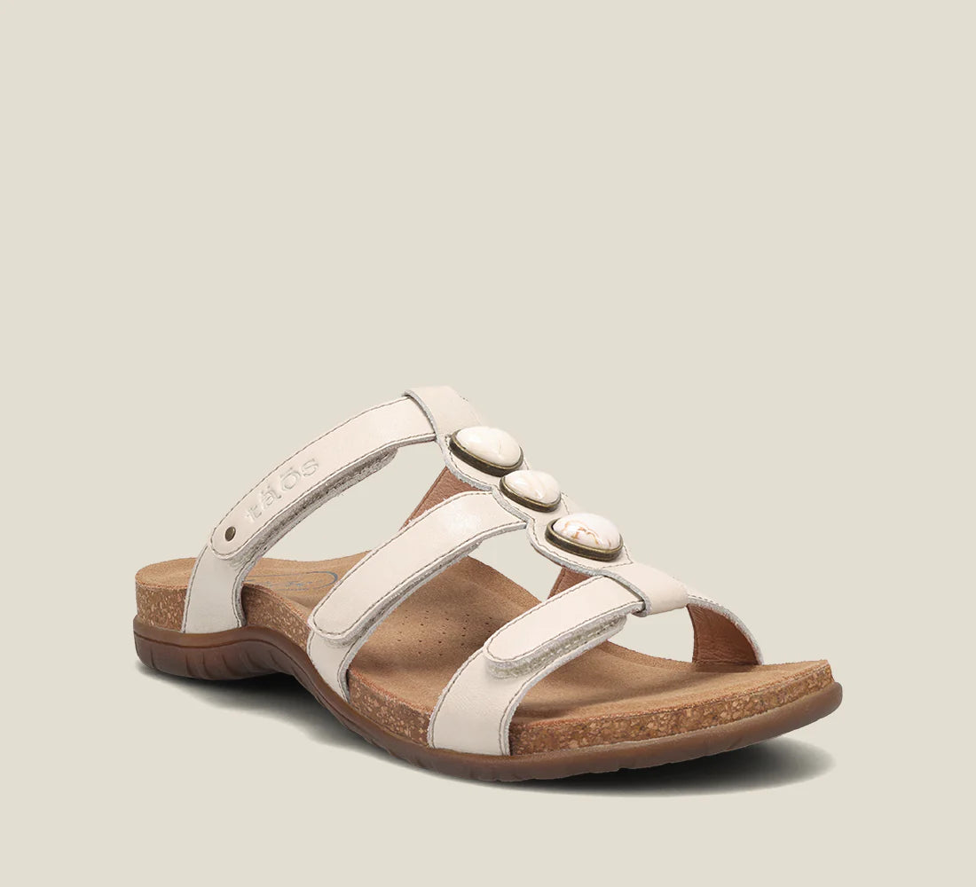 Taos Gemma Ivory Women's Comfortable Slip-On Shoes - Perfect for Casual Wear, Travel & Everyday Use