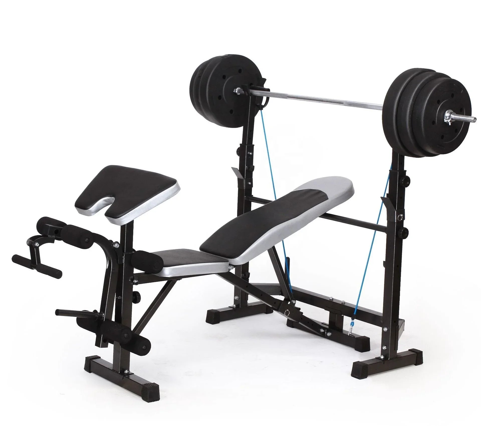 Multi-Function Bench Press Weight Lifting Bed for Home Gym - Adjustable Strength Training Equipment for Full Body Workout | Perfect for Home Fitness, Weight Loss & Muscle Building