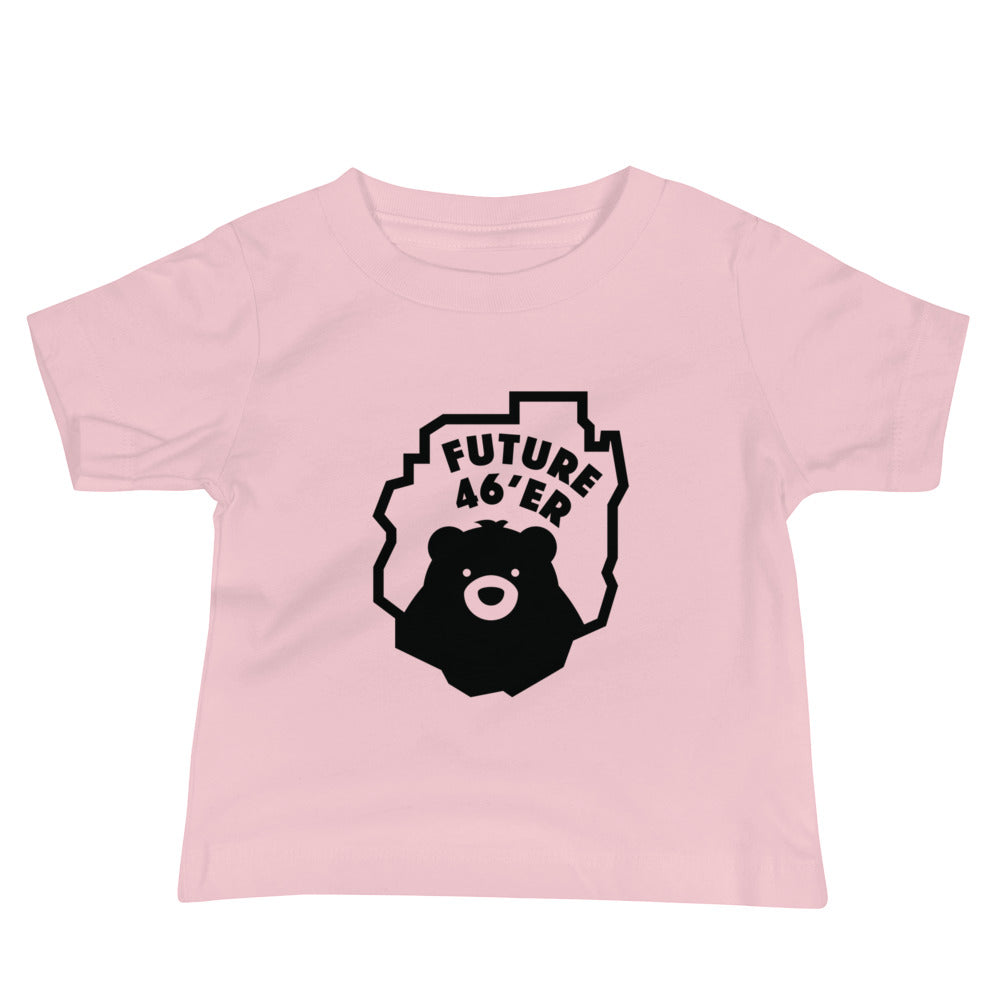 Future 46er Baby T-Shirt - Adorable Infant Climbing Enthusiast Outfit for Hiking Families & Outdoor Adventures