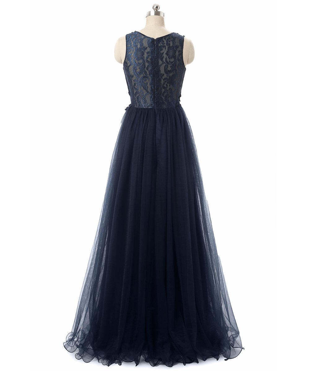 Elegant Tulle Appliqued Prom Dresses for Women | Long Formal Evening Gowns | Perfect for Homecoming, Wedding Guest & Special Occasions
