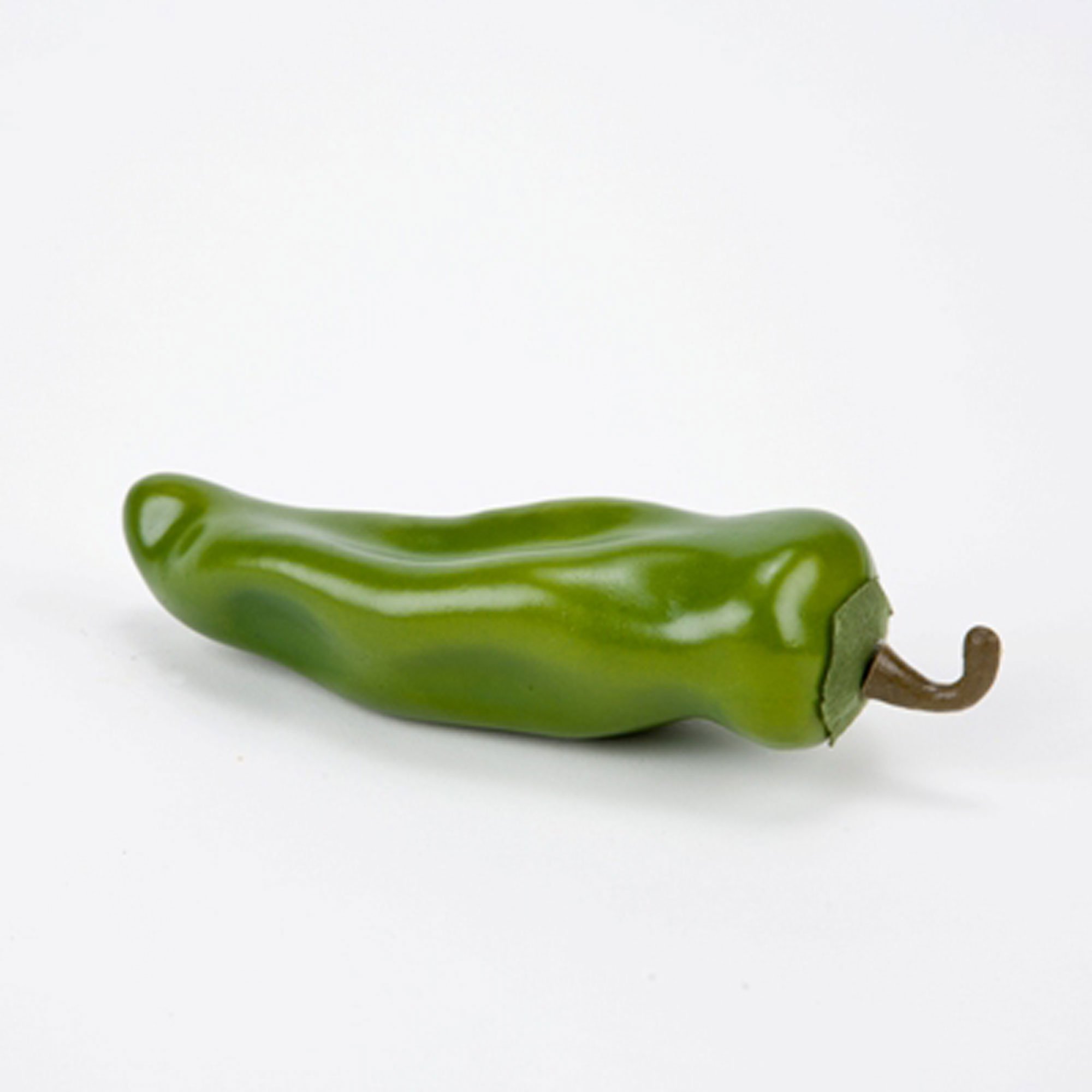 12-Piece Realistic Green Chili Pepper Fake Food Props - Perfect for Restaurant Displays, Food Photography, and Home Decor