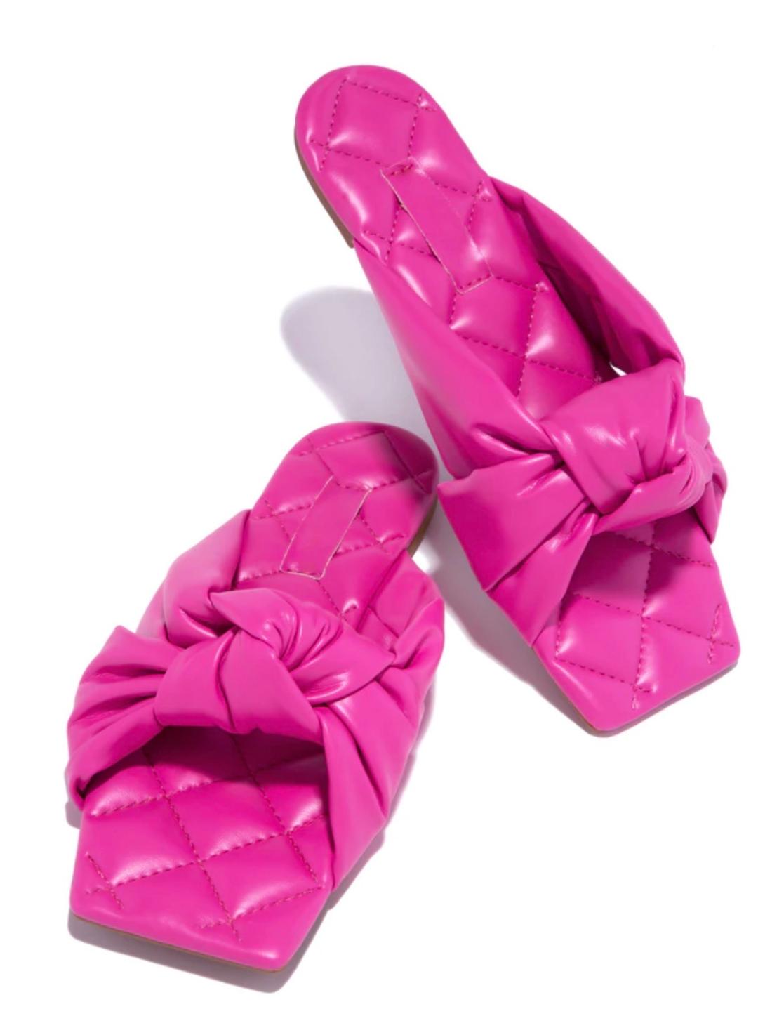 Blaire Women's Pink Sandals - Comfortable Casual Summer Shoes for Beach, Walking, and Outdoor Activities