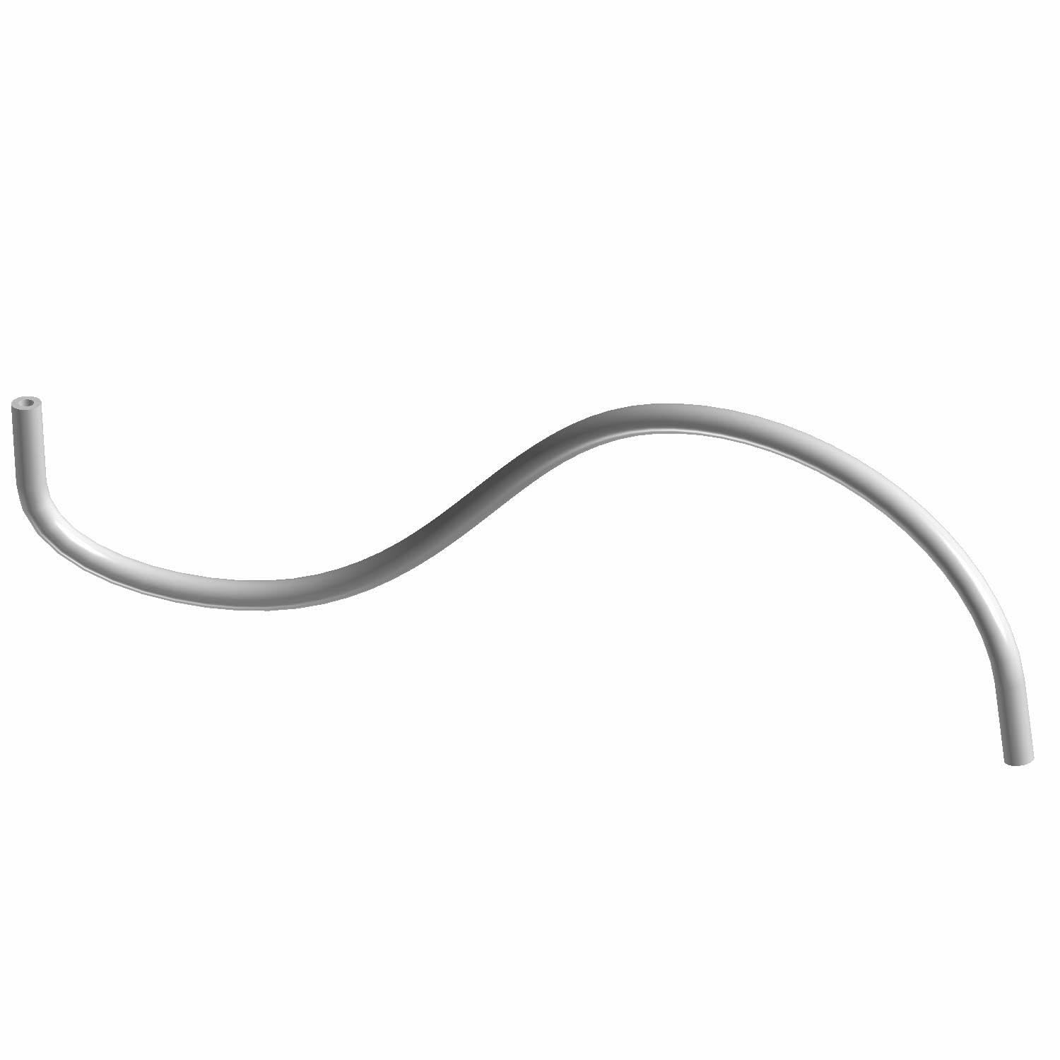 Genuine Polaris ATV EPDM Hose OEM Part 8450120-600 - Replacement Coolant Hose for Polaris RZR, Ranger, Sportsman - Perfect for Off-Road Vehicle Maintenance & Repair