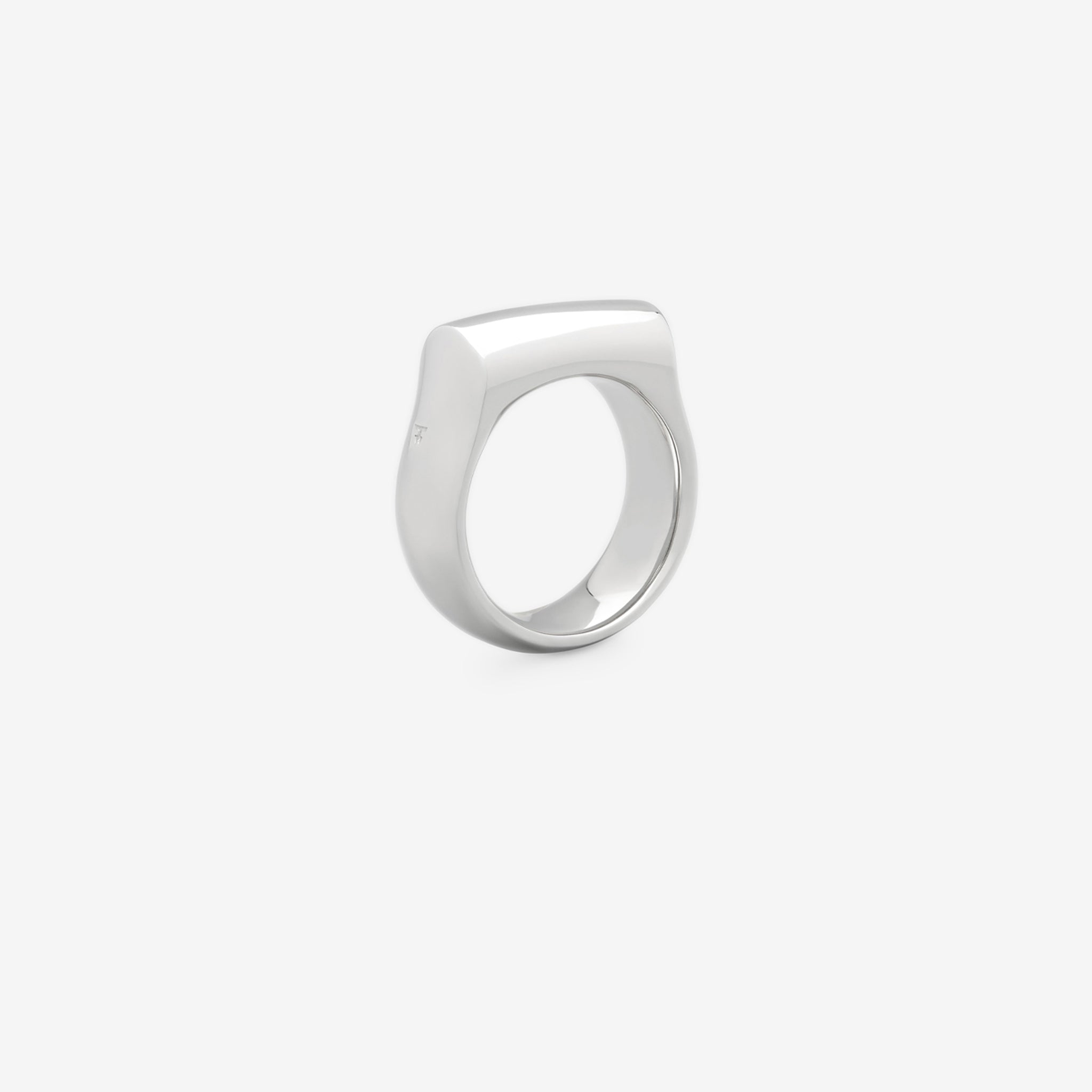 Crest Silver Ring for Men - Elegant & Durable Sterling Silver Band for Everyday Wear, Wedding, Engagement, or Gift
