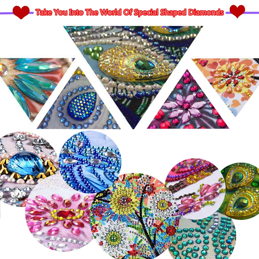 LUSandy DIY 5D Diamond Painting Kit - Christmas Stockings 12.2 Inch with Snowman and Elk Design, Luminous Diamond Art Candy Bag for Xmas Fireplace Hanging, Perfect for Family Holiday Decorations, Christmas Party, Home Decor and Gift Giving