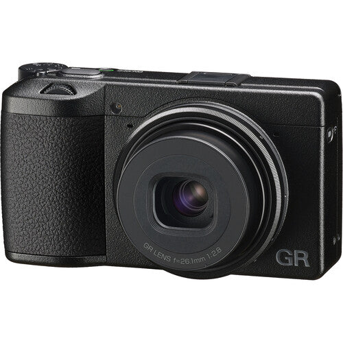 Ricoh GR IIIx Digital Camera - Compact APS-C Sensor, 40mm F2.8 Lens for Street & Travel Photography | Perfect for Urban Exploration & Everyday Shooting