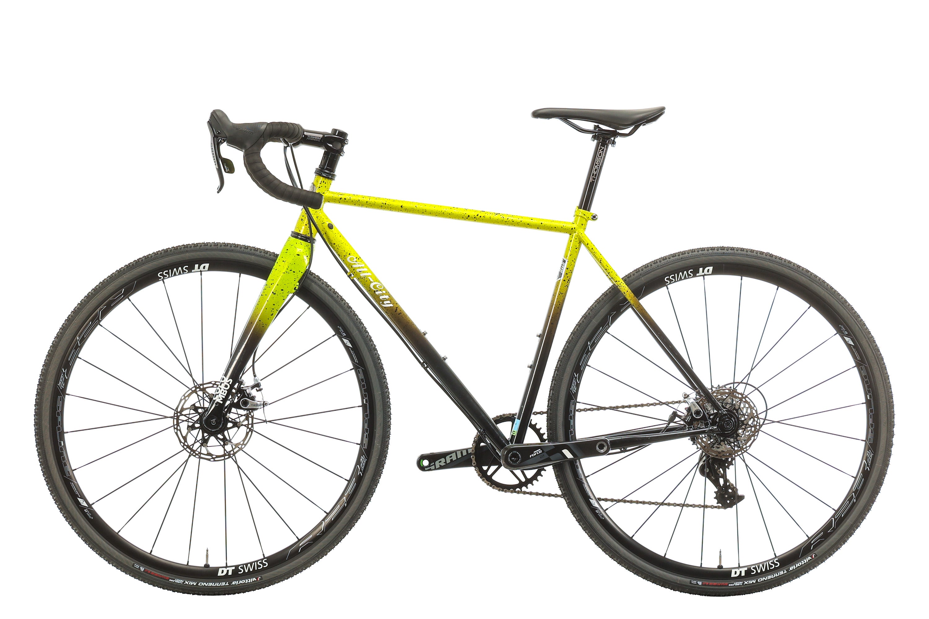 2019 All City Macho King A.C.E. Cyclocross Bike - 49cm Lightweight Aluminum Frame for Racing & Adventure Riding - Perfect for Cyclocross Competitions, Gravel Roads & Urban Commuting