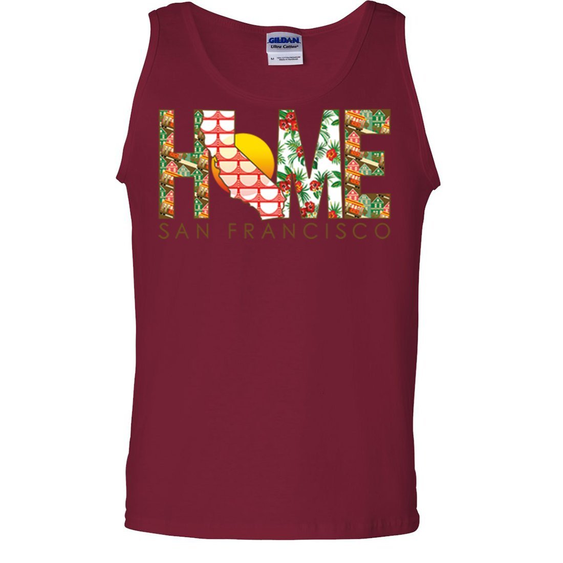 San Francisco Home Assistant Colors Tank Top - Comfortable & Stylish Women's Sleeveless Shirt for Casual Wear, Gym, or Summer Outfits