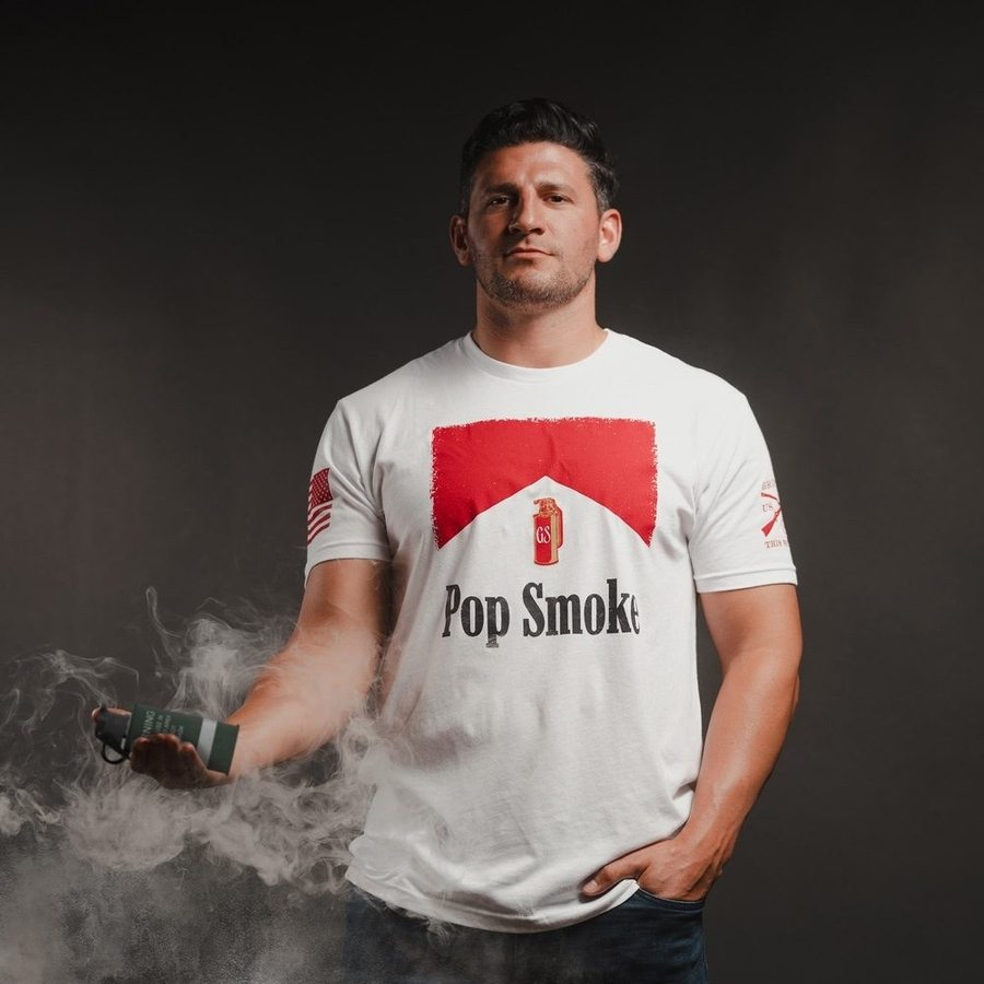 Pop Smoke Official Merchandise T-Shirt - White Cotton Tee for Men & Women - Perfect for Concerts, Streetwear & Casual Outfits