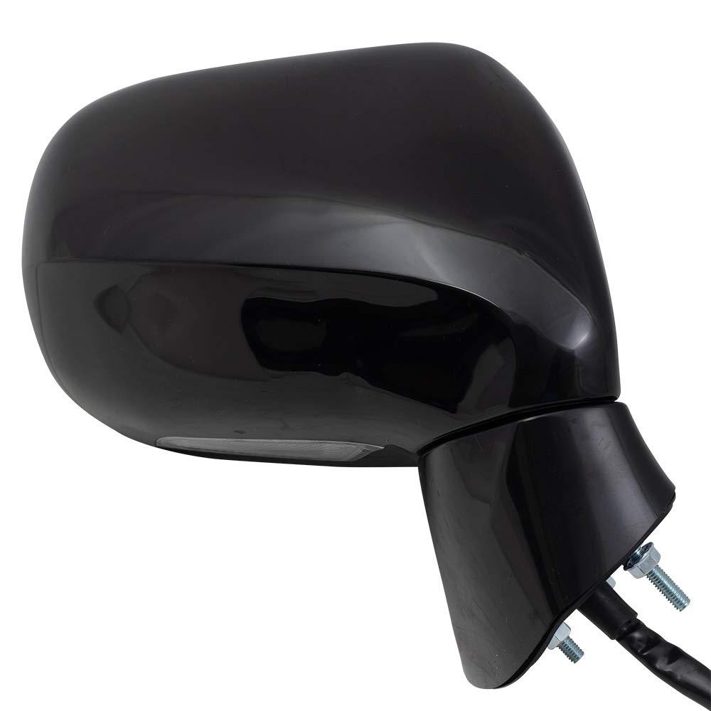Brock Replacement Power Heated Memory Side Mirrors with Puddle Lamp - Driver & Passenger Set for 2007 Lexus ES350 (Part# 8790633151C0, 8790133111C0) - Perfect for Winter Driving & Nighttime Visibility
