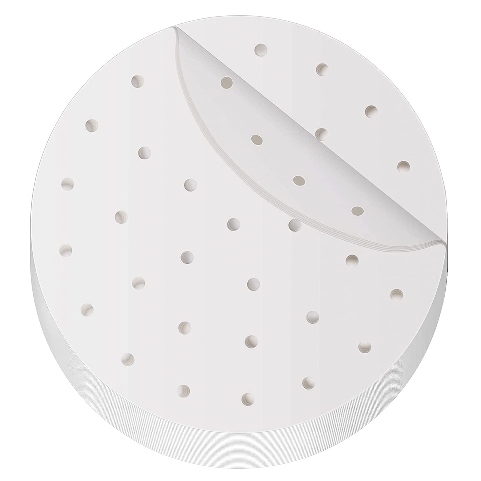 Non-Stick Air Fryer Parchment Paper - 8 Inch Round Baking Sheets (100-Pack) | Perfect for Air Frying, Baking & Steaming | Safe & Reusable Cooking Liners for Healthy Meals