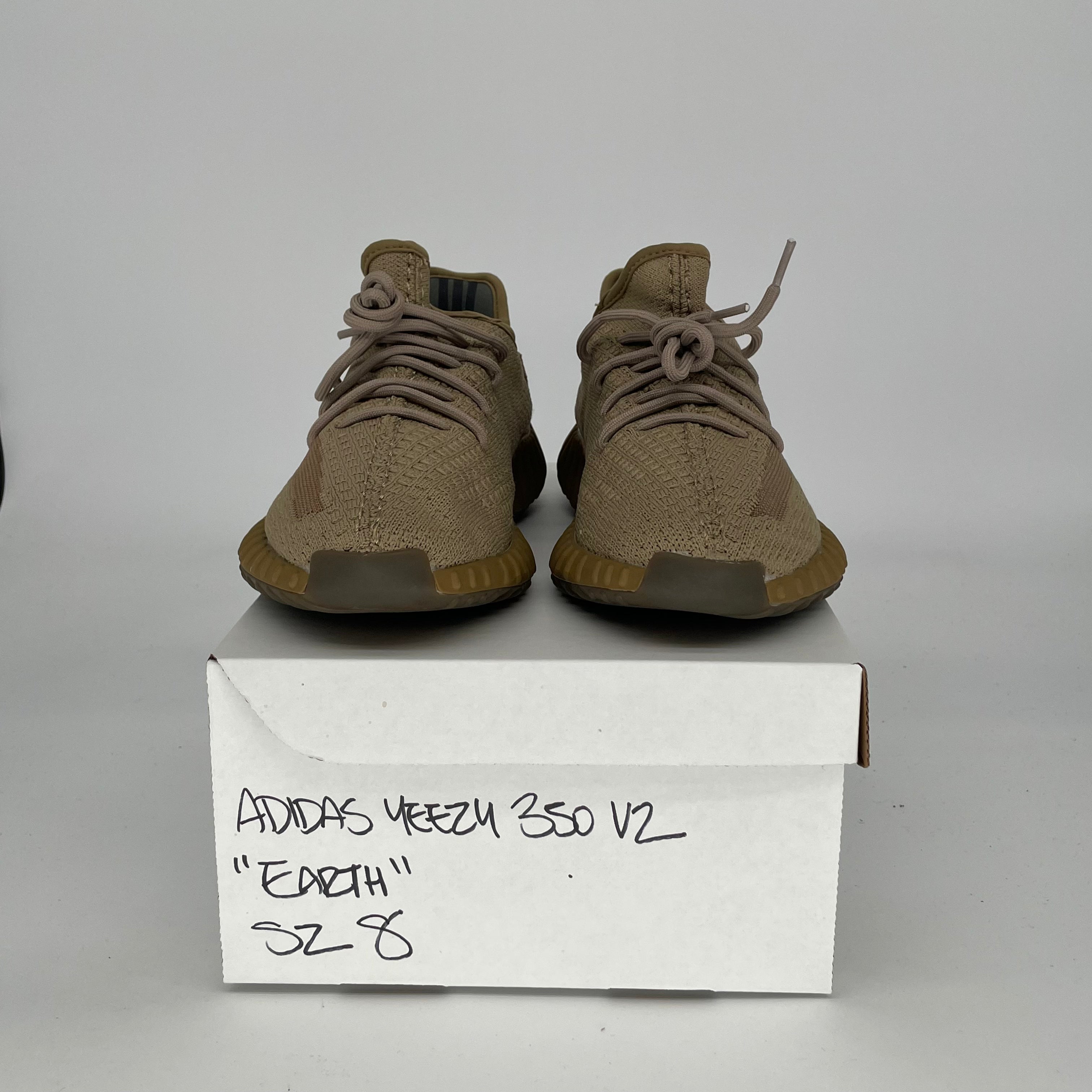 Adidas Yeezy Boost 350 V2 'Earth' Women's Running Shoes - Size 8/9.5W (FX9033) - Perfect for Casual Wear, Gym & Street Style